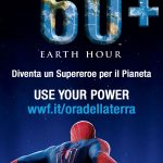 Il manifesto per la Earth Hour 2014 in Italia promossa dal WWF
