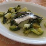 Il Cauraro, zuppa di verdure e alici, tipica del Cilento