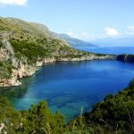 Panorama della Baia degli Infreschi, a Camerota, nel Cilento