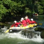 Rafting nel Centro di Campobase