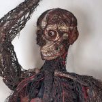 Macchina anatomica esposta nel Museo della Cappella di Sansevero a Napoli