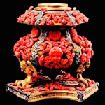 Un esemplare del Museo del Corallo presso Torre del Greco (NA)