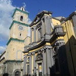 La facciata della Real Casa dell'Annunziata a Napoli