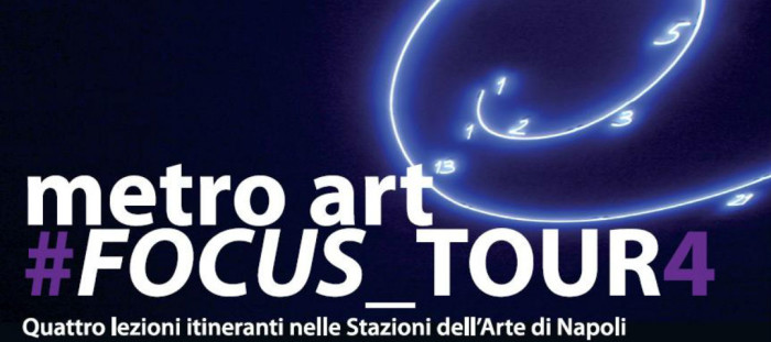 La locandina dell'iniziativa Metro Art Focus Tour 4