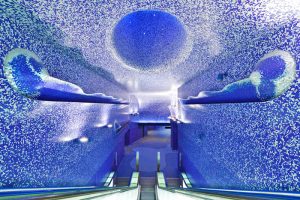La stazione Toledo della Metropolitana di Napoli, progetto Metro Art