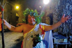 Il saluto di Bacco ai Baccanalia di San Gregorio Magno