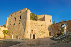 Il Castello della Leonessa a Montemiletto, in Irpinia