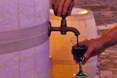 La fontana di vino detta "delle tre botti" a Massa di Faicchio