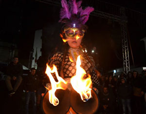 Notte re la focalenzia a Castelfranci