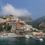 Panorama di Positano dal mare