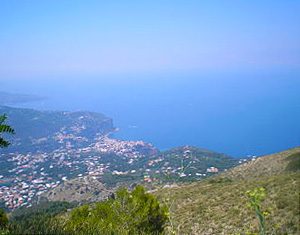 Panorama Penisola Sorrentina dal Monte Faito