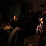 Tammurriate e banchetti nella corte di una masseria a Cicciano (ph Daniela Cesarini)