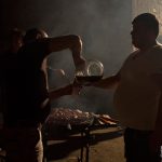 Grigliate e vino rosso per la festa di Sant'Antonio Abate a Cicciano (ph Gianfranco Adduci)