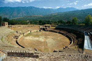 Panorama dell'Anfiteatro Romano di Avella