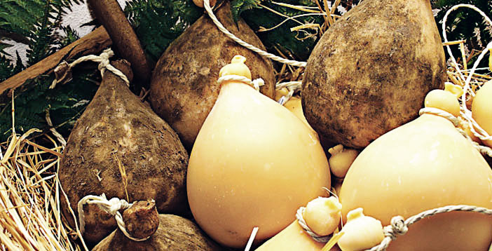 il caciocavallo podolico, formaggio tipico dell'irpinia