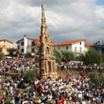 La grande tirata del carro a Mirabella Eclano