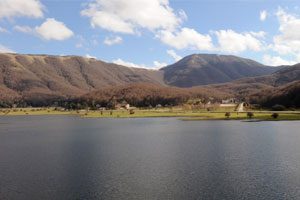 Panorama del Lago Laceno a Bagnoli Irpino