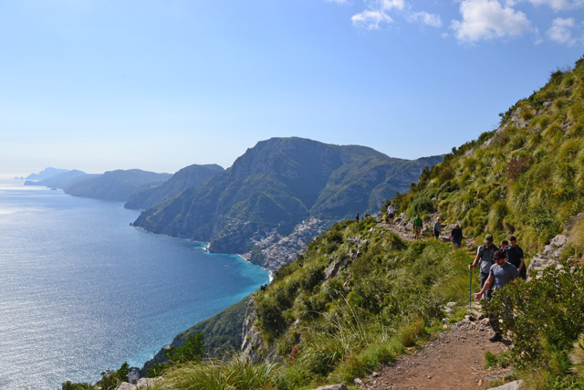 Panorama dal Sentiero degli Dei