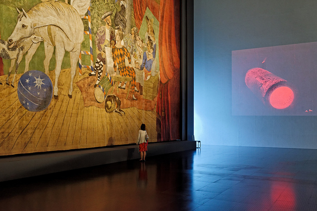 In mostra a Napoli il sipario per il balletto Parade realizzato da Pablo Picasso