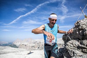Il campione di skyrace Tadei Pivk