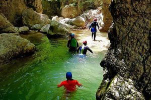 canyoning nelle Gole del Titerno (Matese Escursioni)
