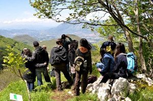 Escursione nell'Oasi Montagna di Sopra