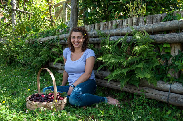 Antonella Vanacore presso l'Agriturismo La Ginestra