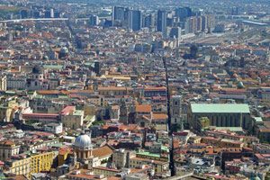 Centro storico di Napoli dal Vomero