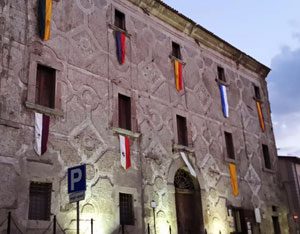 Solopaca, facciata del Palazzo Ducale