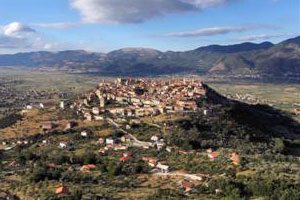 Panorama Teggiano e Monte Motola