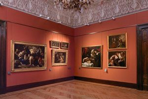 Sale del Palazzo Zevallos Stigliano a Napoli