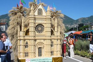 Carro di paglia a Foglianise