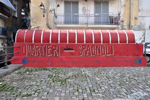 Quartieri Spagnoli a Napoli, murales