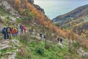 Trekking in Campania, costiera amalfitana, furore