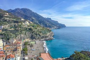 Panorama di Minori dal Sentiero dei Limoni