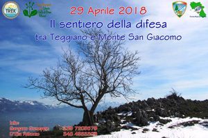 Il sentiero della Difesa tra Teggiano e Monte San Giacomo