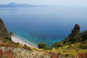 Baia del Marcellino, sulla Costa degli Infreschi, nel Parco del Cilento