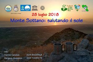 Monte Sottano - Salutando il sole