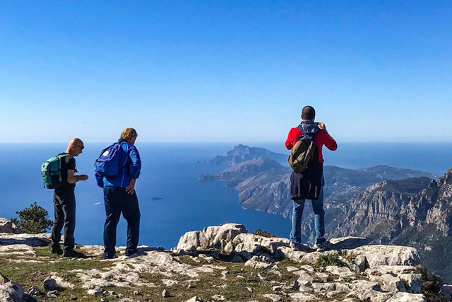 Panorama da Agerola, circuito tre calli