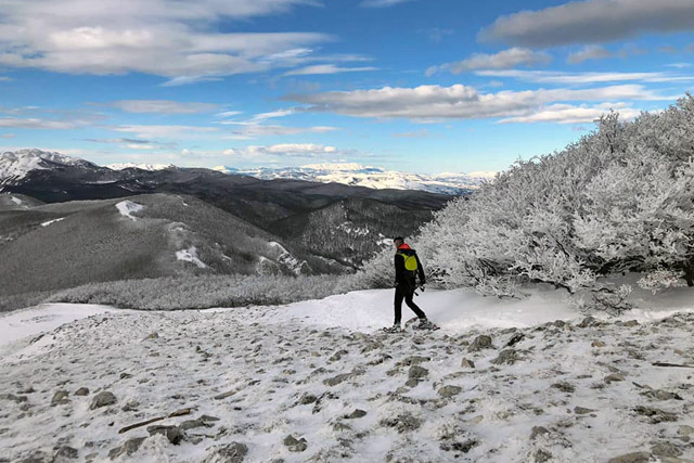 Ciaspolata sul Matese