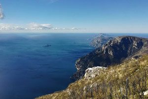 Panorma dai tre calli ad Agerola