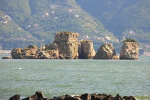 Lo scoglio di Rovigliano a Castellammare di Stabia