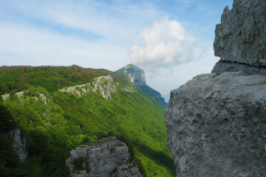 Panorama degli Alburni dal Monte Figliolo
