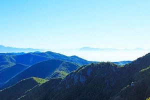 panorama dall'alta via dei monti lattari