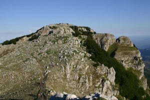 In vetta sul Monte Cervati